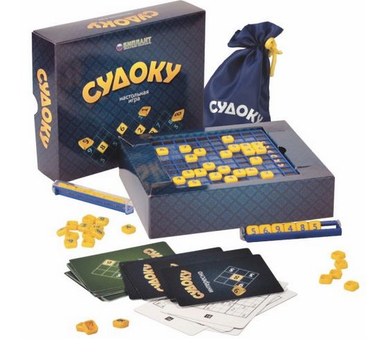 Настольная игра ЭРУДИТ СУДОКУ