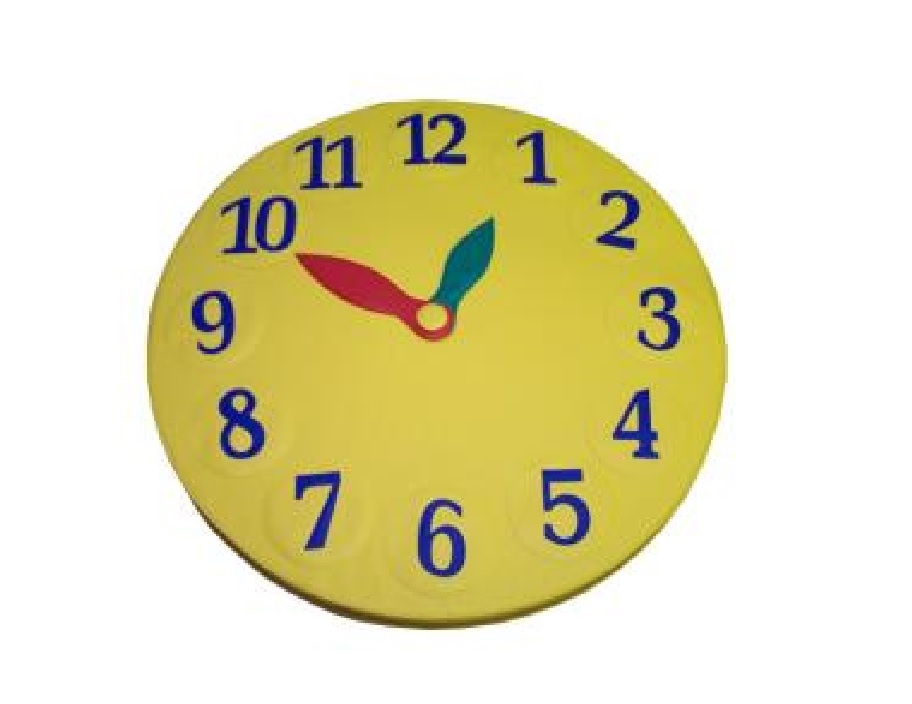 Мат круглый «Часы» 3кг. 0,1м3