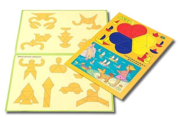 Лето Головоломка-мозаика (4-8 лет)