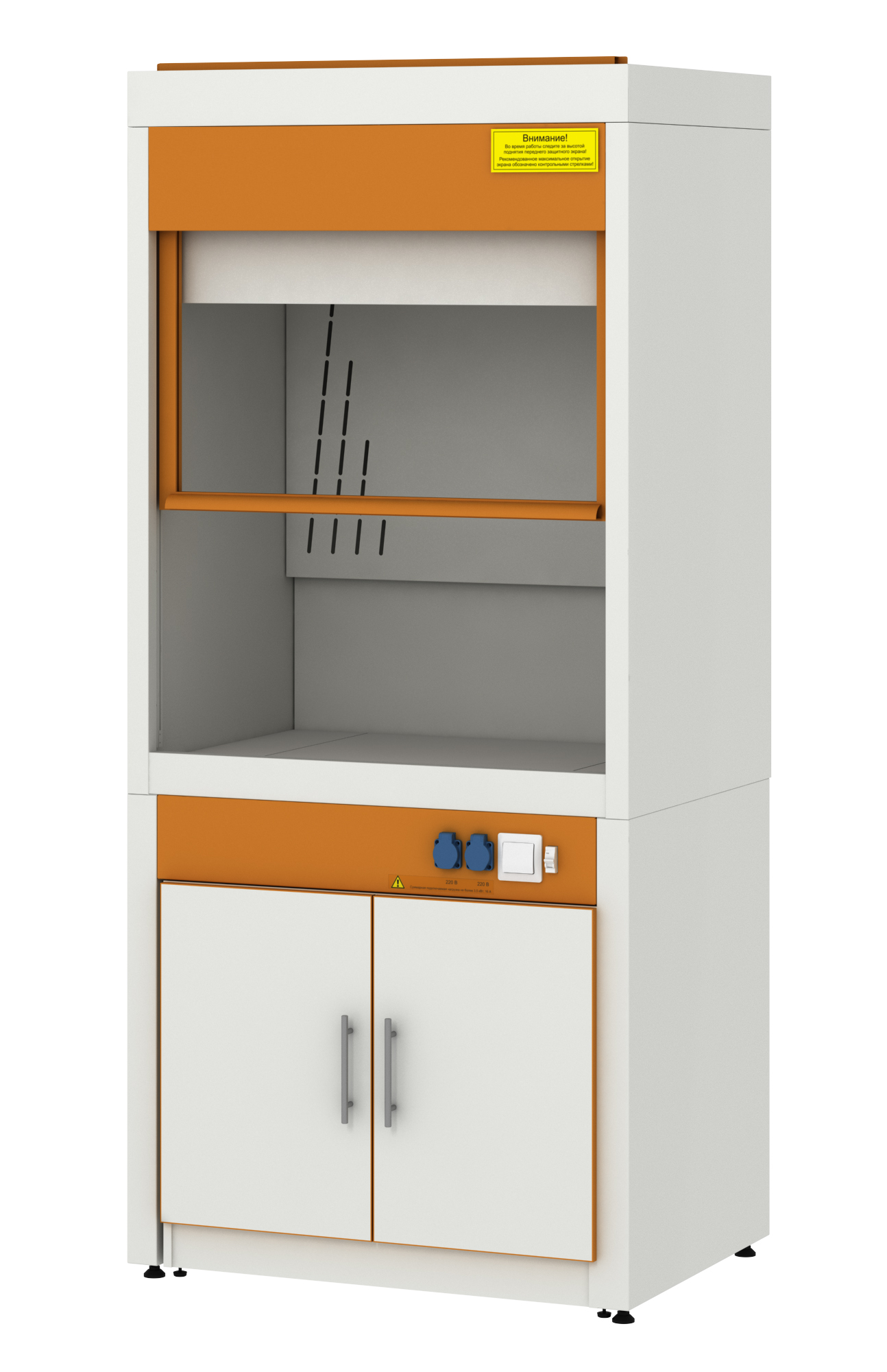Шкаф вытяжной СОВЛАБ-900 ШВLg (965х710х2160 мм, Labgrade)