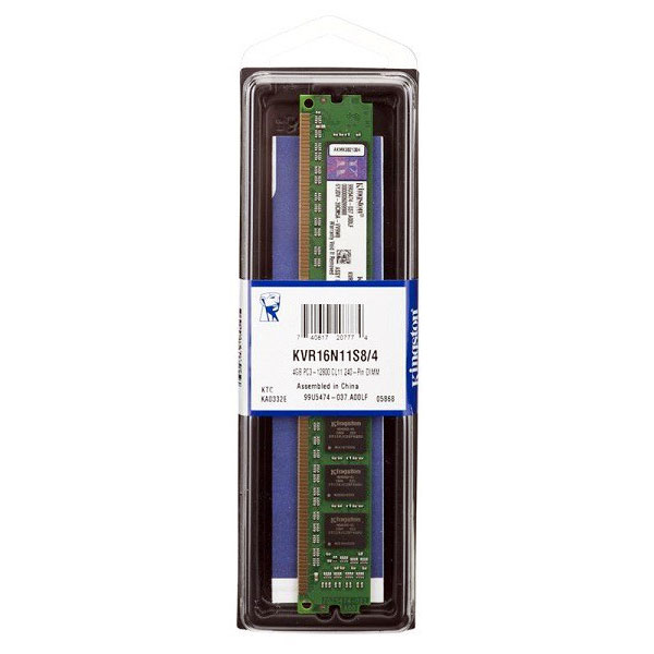 Модуль памяти KINGSTON DDR3 - 4Гб