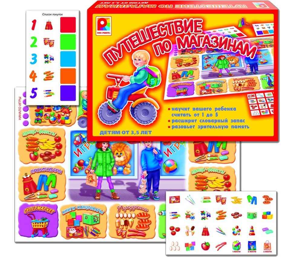 Игра "Путешествие по магазинам"