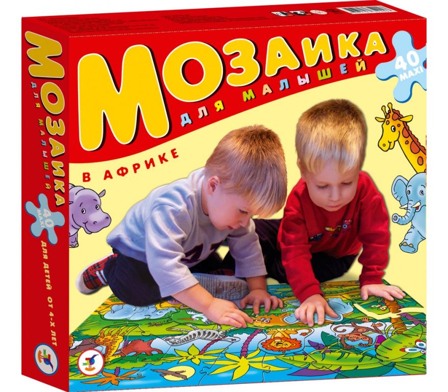 Мозаика Собирай на полу В Африке