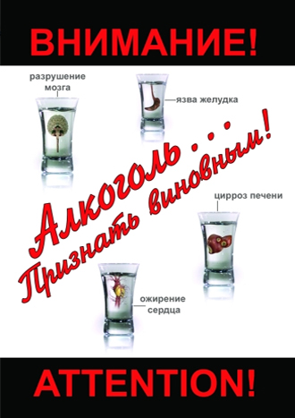Учебный фильм "Алкоголь. Признать виновным" (DVD-диск)