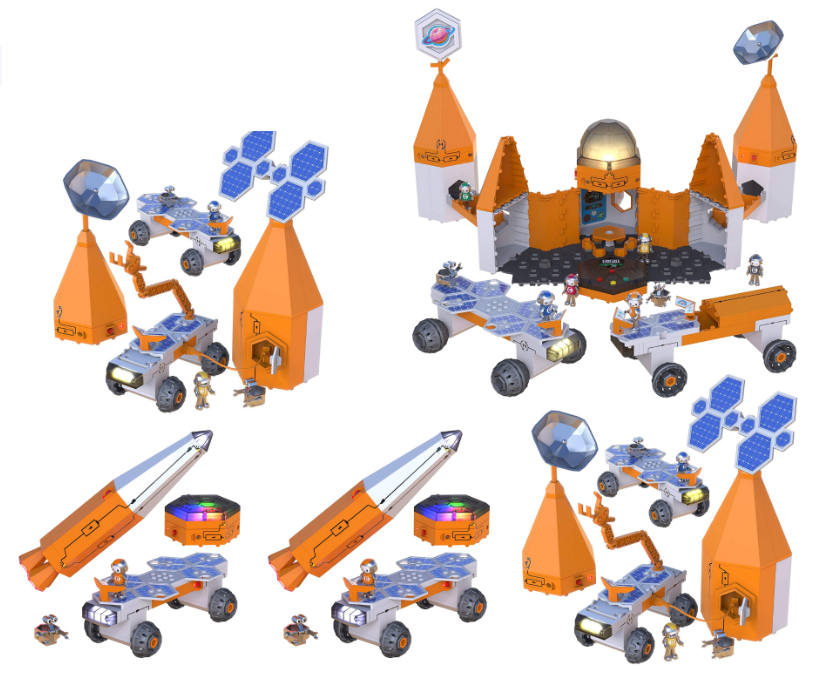Игровой комплект для конструирования "Circuit Explorer. Космическая миссия" (для группы)