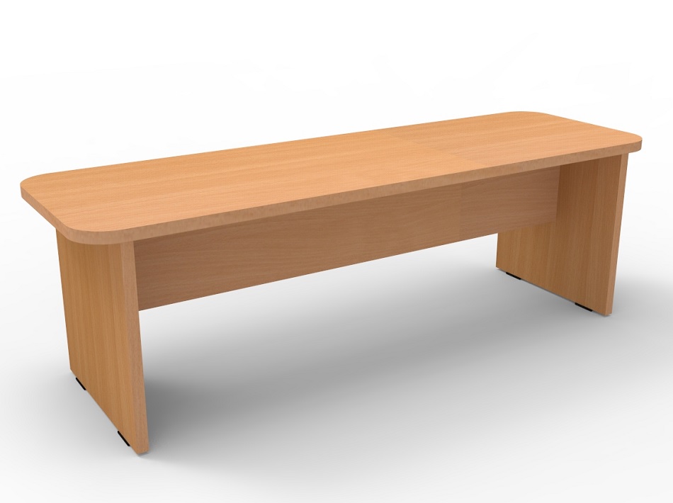 Скамья №1, 950х300х260-340мм, дерево