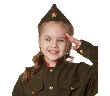 Пилотка Военная детская (ВОВ)