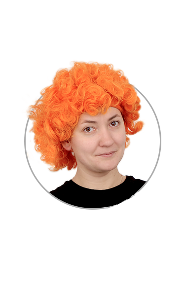 Парик Клоун