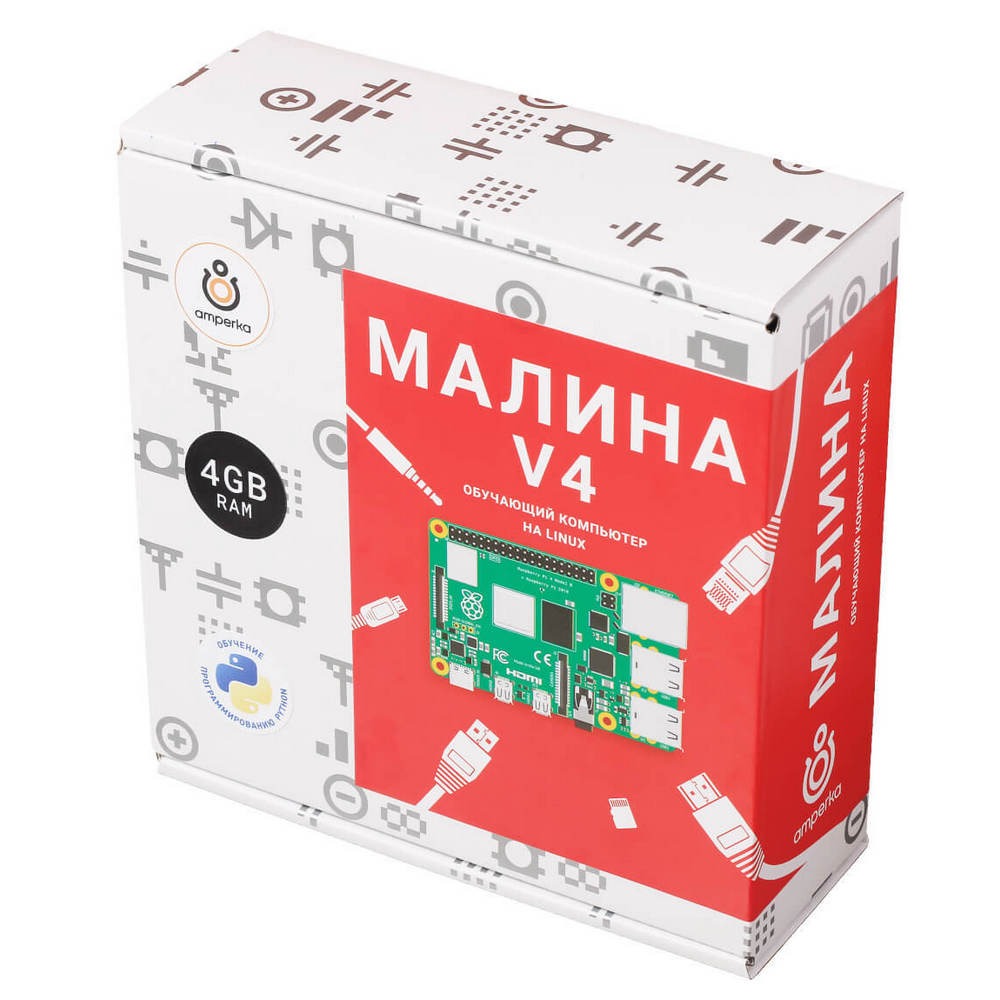 Набор стартовый «Малина» v4 (4 ГБ)
