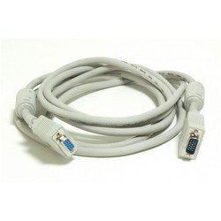 Кабель VGA, 15м, серый
