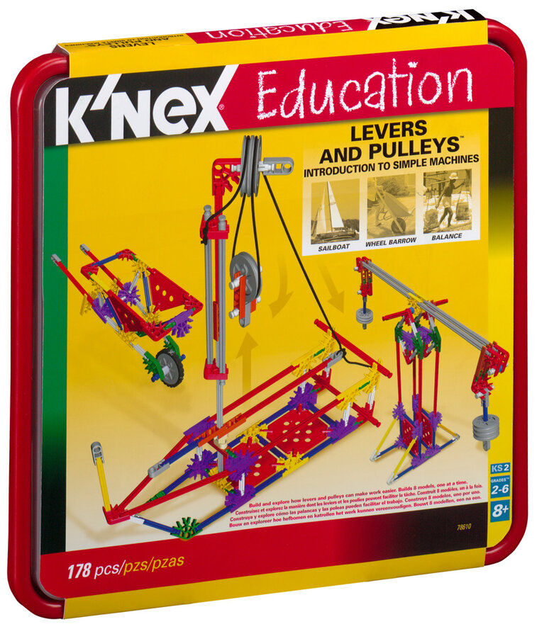 Конструктор Образовательный K'NEX Education "Изучение основ машин: Рычаги и ролики"