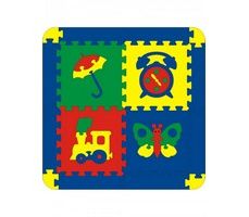 Коврик пазл ассорти (4 детали)