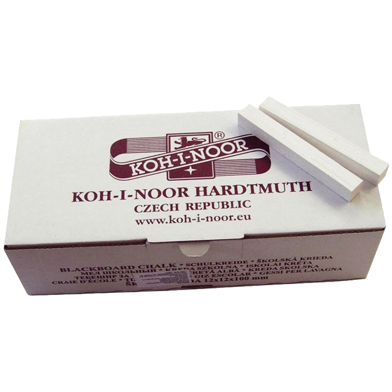 Мел белый Koh-I-Noor, набор 100 шт.