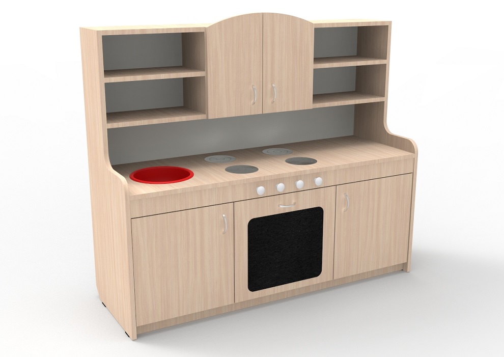 Кухня игровая №2, 1200х404х800/100мм