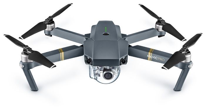 Квадрокоптер DJI Mavic PRO с камерой, возраст 12+