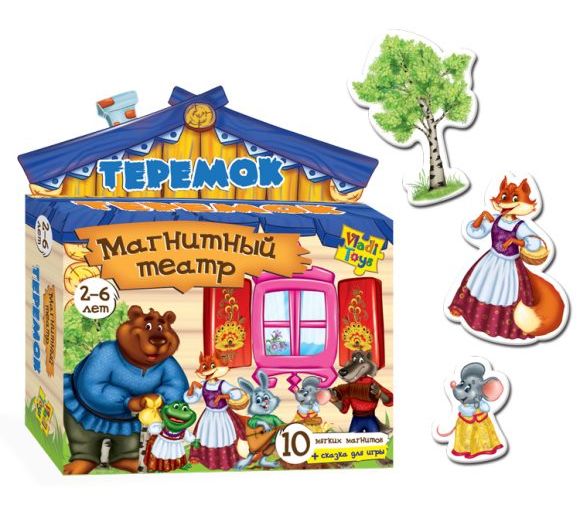 Магнитный театр Теремок Vladi Toys