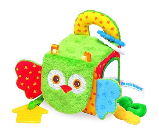 ИГРУШКА КУБИК СОВА МЯКИШИ